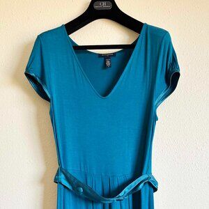 Banana Republic Viscose Dress Teal